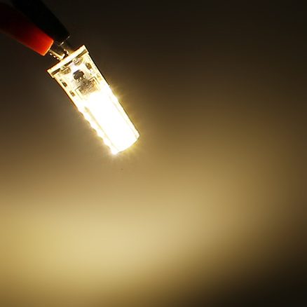 ZX Mini G4 LED COB AC/DC 12V Pure White Warm White Chandelier Light Replace Halogen G4 Lamps Bulb 5