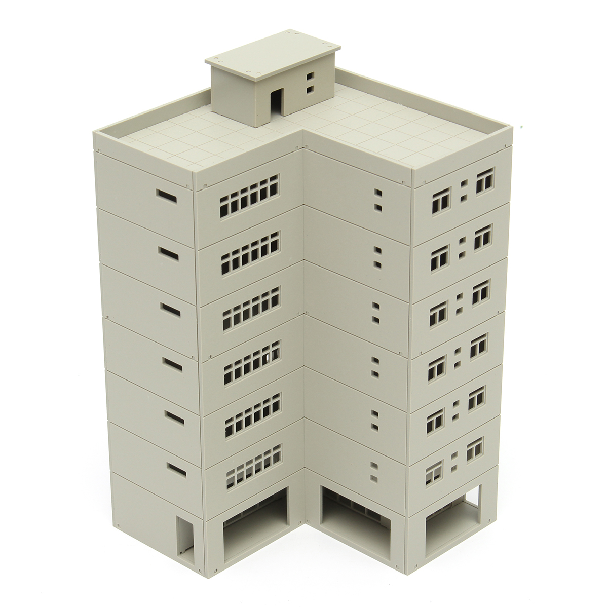 Outland Models Railway Modern Large Business Building Office N Gauge 1:160 1