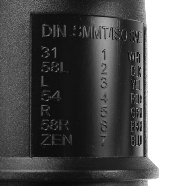 Seven Pin Plastic Plug Seven Hole Plug S Type 24V 5 Seven Pin Plastic Plug Seven Hole Plug S Type 24V - Image 5