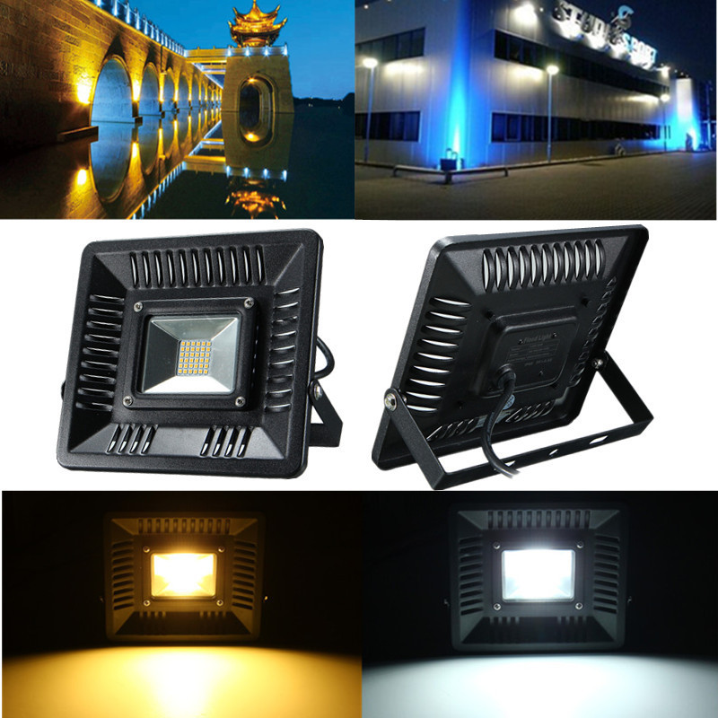 30W Waterproof Outdooors LED Ultra Thin Flood Spot Lightt Landscape Garden Yard Lamp 2