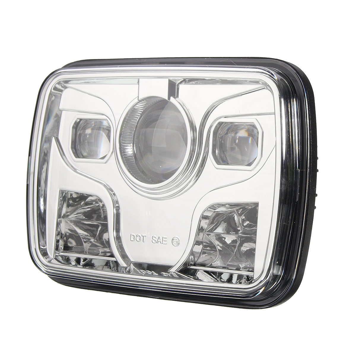 7x6inch LED DRL 32W HID Bulbs High/Low Beam Front Headlight Headlamp Assembly 5 7x6inch LED DRL 32W HID Bulbs High/Low Beam Front Headlight Headlamp Assembly - Image 5