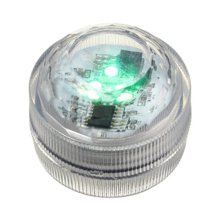 Waterproof Mini LED Colorful Round Candle Under Water Light Lamp 2