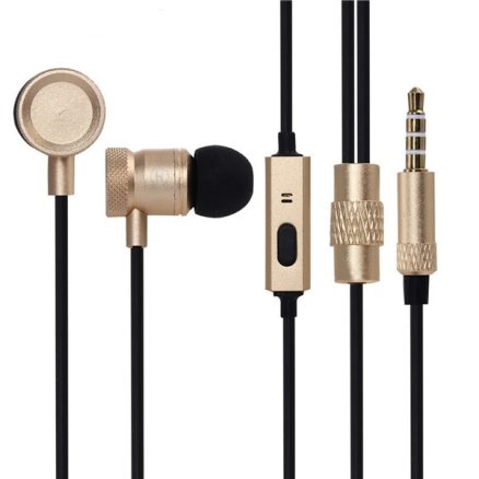 MINGGE-M900 In-Ear Metal Super Bass Compatible Headphone With Microphone 3