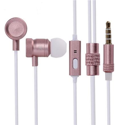 MINGGE-M900 In-Ear Metal Super Bass Compatible Headphone With Microphone 4