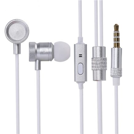 MINGGE-M900 In-Ear Metal Super Bass Compatible Headphone With Microphone 5