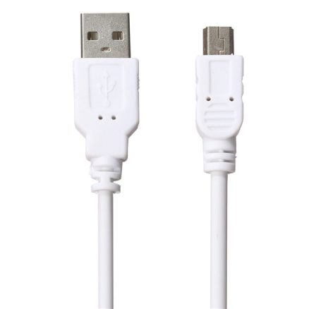 USB 2.0 A Male to Mini 5 Pin B Data Charging Power Cord Adapter Camera Cable 2
