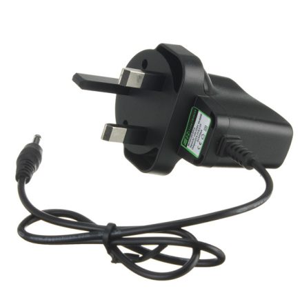 Universal 3.5mm UK Plug AC Charger For LED Flashlight Headlamp 55cm 3