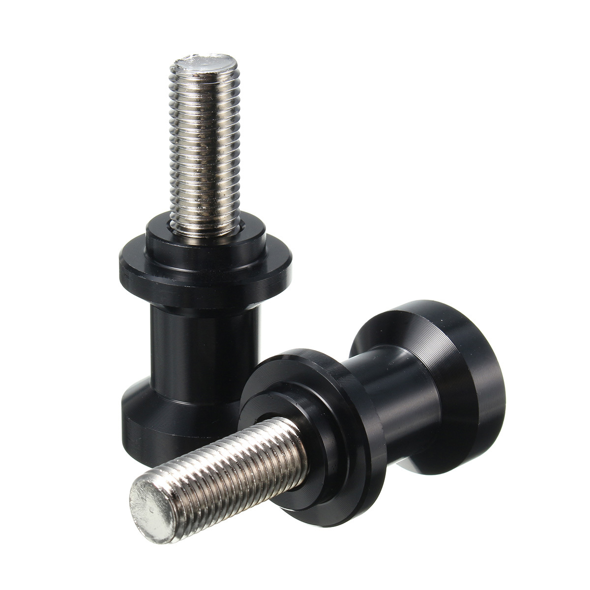 10mm Aluminum CNC Swing Arm Spools Bobbins Slider For Kawasaki ZX6R Yamaha FZR400 7 10mm Aluminum CNC Swing Arm Spools Bobbins Slider For Kawasaki ZX6R Yamaha FZR400 - Image 7