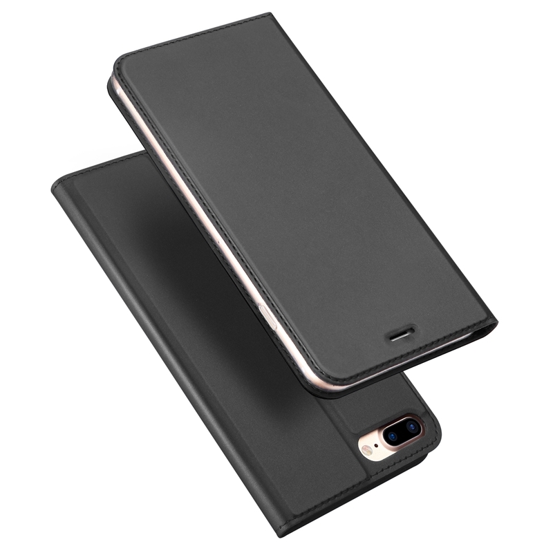DUX DUICS Magnetic Flip Card Slot Bracket Case For iPhone 7 Plus/8 Plus 2