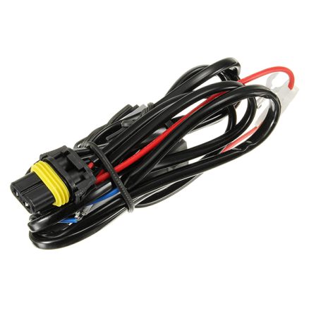 DC 12V 20A Motorcycle Xenon Lamp HID Controller High/Low Light Stabilizer Harness Wiring 4