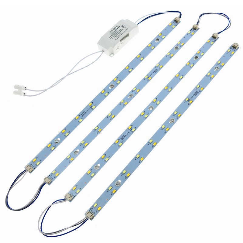 24W SMD5730 LED Bar Rigid Light with Power Driver Pure White+Warm White AC165-250V 2 24W SMD5730 LED Bar Rigid Light with Power Driver Pure White+Warm White AC165-250V - Image 2