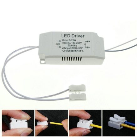 24W SMD5730 LED Bar Rigid Light with Power Driver Pure White+Warm White AC165-250V 5
