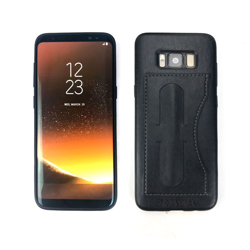 Bakeey?„? PU Leather Kickstand Card Slot Magnetic Cover Case for Samsung Galaxy S8 5.8 Inch 5 Bakeey?„? PU Leather Kickstand Card Slot Magnetic Cover Case for Samsung Galaxy S8 5.8 Inch - Image 5