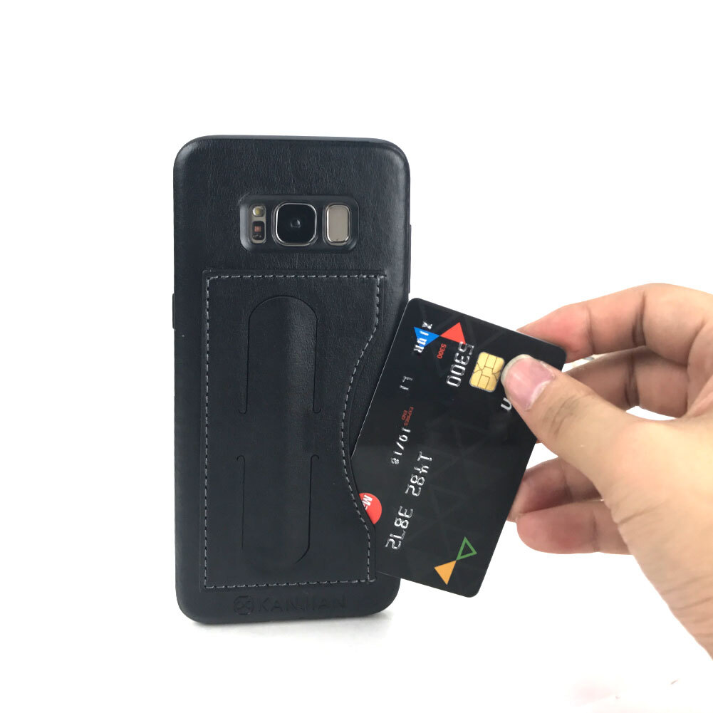 Bakeey?„? PU Leather Kickstand Card Slot Magnetic Cover Case for Samsung Galaxy S8 5.8 Inch 6 Bakeey?„? PU Leather Kickstand Card Slot Magnetic Cover Case for Samsung Galaxy S8 5.8 Inch - Image 6