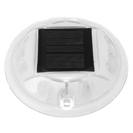 Solar Powered 10 LED Light Driveway Road Path Step Dock Outdoor Security Lamp 2