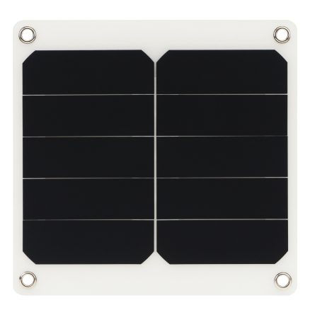 10W 5V Sun Power Waterproof Solar Panel With USB Ports For Outdooors Home Cooling Ventilation 1