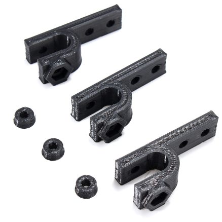 Black ABS Filament Black 3D Printed Accessories Parts DIY Kit For RepRap Prusa i3 3D Printer 4
