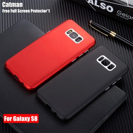 Plating Coating Shockproof Soft TPU Case Cover for Samsung Galaxy S8 5.8'' 7