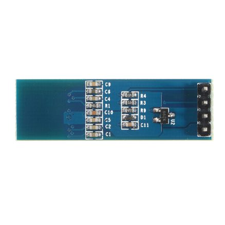 2Pcs Geekcreit 0.91 Inch 128x32 IIC I2C Blue OLED LCD Display DIY Oled Module SSD1306 Driver IC 6