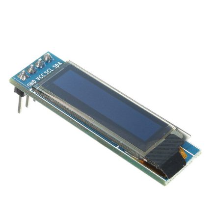2Pcs Geekcreit 0.91 Inch 128x32 IIC I2C Blue OLED LCD Display DIY Oled Module SSD1306 Driver IC 7