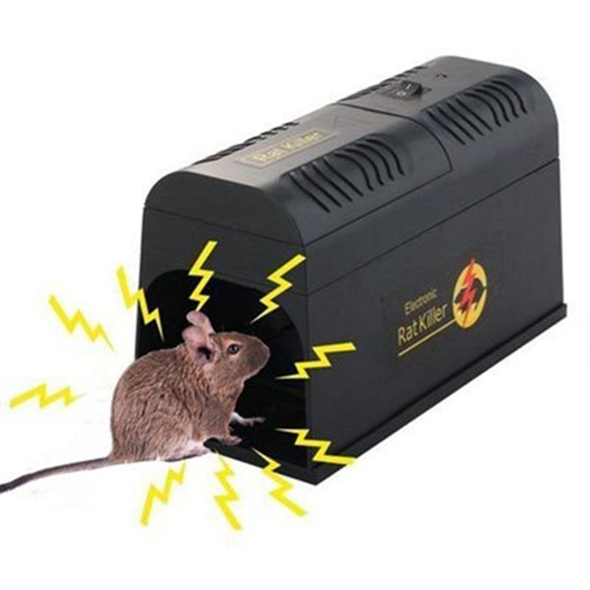 Electronic Rat And Rodent Trap Powfully Kill And Eliminate Rats Mice Or Other Similar Rodents Efficiently And Safely 1