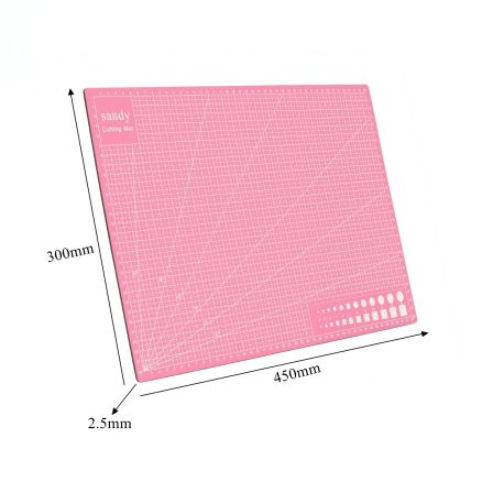 Suleve?„? CM01 A3 PVC Cutting Mat Eco Self Healing Colorful for Craft DIY 450x300x2.5mm 3