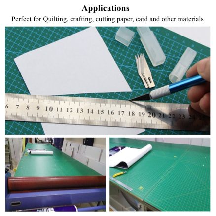 Suleve?„? CM01 A3 PVC Cutting Mat Eco Self Healing Colorful for Craft DIY 450x300x2.5mm 5