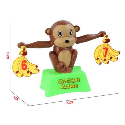 Monkey Math Balancing Scale Number Balance Game Children Educational Toy To Learn Add And Subtract 4