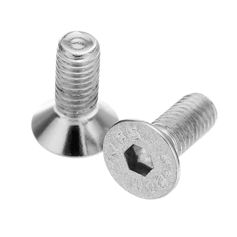 Suleve?„? M3ASH5 10pcs M3 Hex Countersunk Flat Head Screws Alloy Steel Titanium Plated 12.9 Grade 6 Suleve?„? M3ASH5 10pcs M3 Hex Countersunk Flat Head Screws Alloy Steel Titanium Plated 12.9 Grade - Image 6