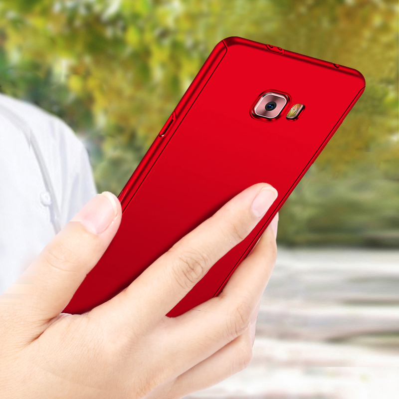 Bakeey?„? 360 Degree Full Body Protection Case With Tempered Glass for Samsung Galaxy A3 A5 A7 2017 3 Bakeey?„? 360 Degree Full Body Protection Case With Tempered Glass for Samsung Galaxy A3 A5 A7 2017 - Image 3