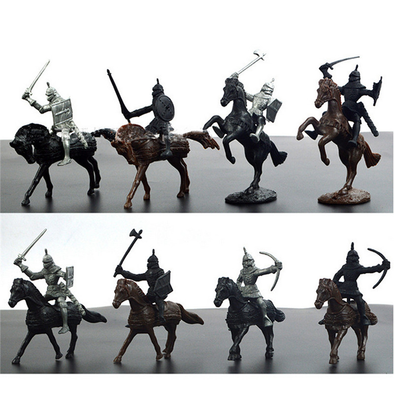 28PCS Soldier Knight Horse Figures & Accessories Diecast Model For Kids Christmas Gift Toys 3 28PCS Soldier Knight Horse Figures & Accessories Diecast Model For Kids Christmas Gift Toys - Image 3
