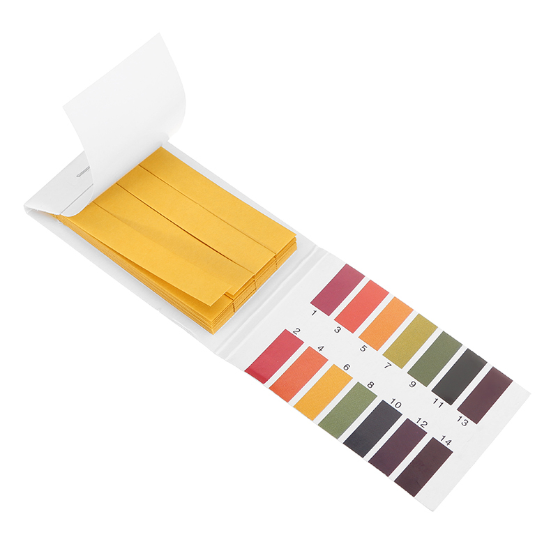 PH 1-14 Test Paper Litmus Strips PH Universal Indicator Paper with Color Chart 1