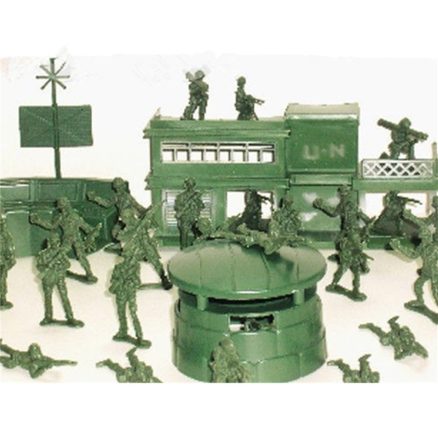 56PCS 5CM Military Soldiers Set Kit Figures Accessories Model For Kids Children Christmas Gift Toys 5