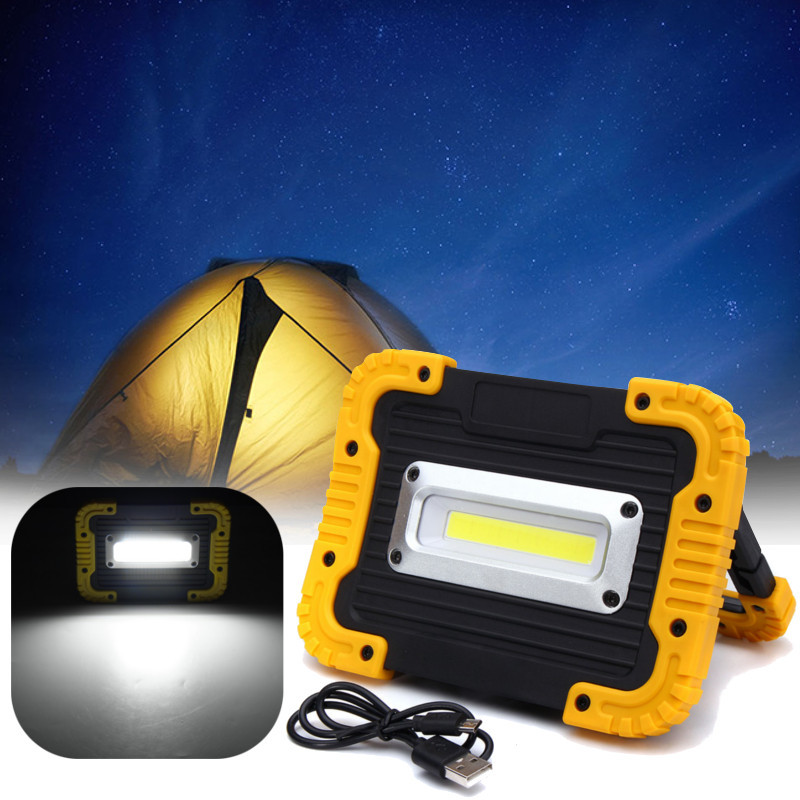 20led 10W 750LM COB LED Work Light USB Rechargeable Handle Flashlight Torch Outdoor Camping Lantern 1