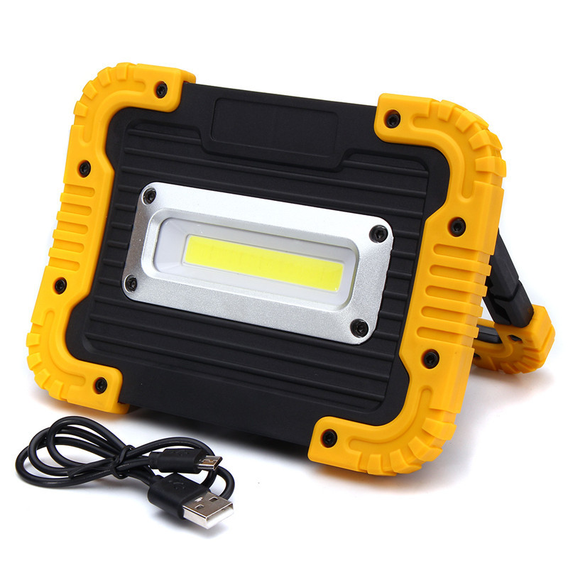 20led 10W 750LM COB LED Work Light USB Rechargeable Handle Flashlight Torch Outdoor Camping Lantern 4 20led 10W 750LM COB LED Work Light USB Rechargeable Handle Flashlight Torch Outdoor Camping Lantern - Image 4