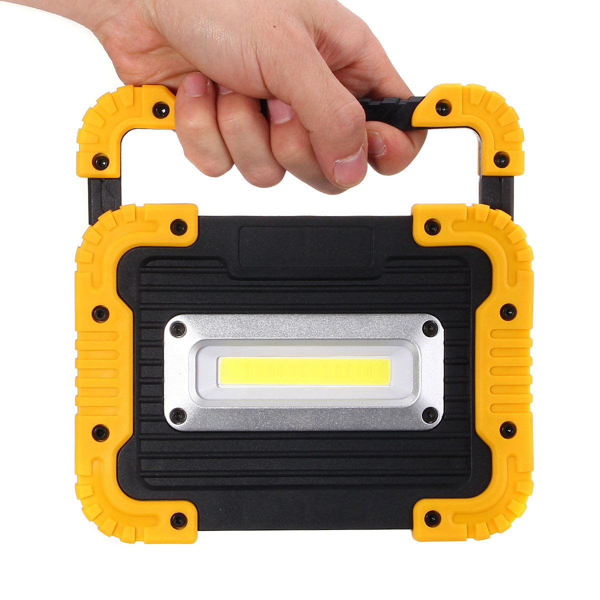 20led 10W 750LM COB LED Work Light USB Rechargeable Handle Flashlight Torch Outdoor Camping Lantern 6 20led 10W 750LM COB LED Work Light USB Rechargeable Handle Flashlight Torch Outdoor Camping Lantern - Image 6