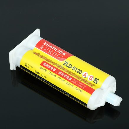 50ml AB Glue Quick Drying Transparent Epoxy Sealant Strong Adhesive for Plastic Ceramic Wood Stone 1