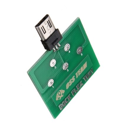 Micro USB 5-Pin PCB Test Board Module For Android Battery Dock Flex Test Power Charging 3