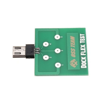 Micro USB 5-Pin PCB Test Board Module For Android Battery Dock Flex Test Power Charging 4