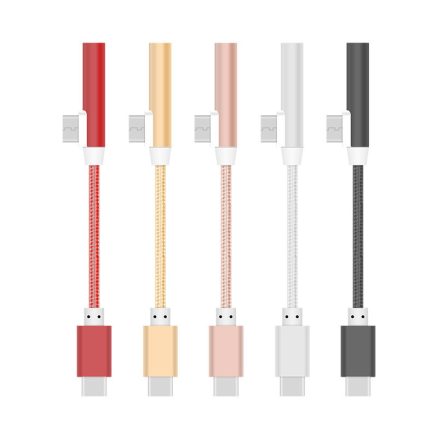 Bakeey?„? 2 in 1 Charging Type C to 3.5mm Audio Jack Adapter Cable for Xiaomi 6 Letv 2 Letv 2 Pro 3