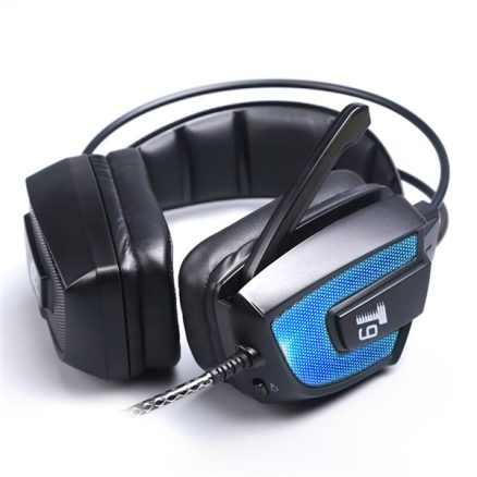 T9 50mm Driver LED Flashing Vibration Gaming Headphone Headset With Mic for Phone PC Computer 3