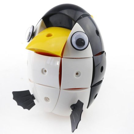 Parcae NS002 90PCS Magnetic Magic Wisdom Ball Black White Penguin Blocks Various Deformation Toys 2