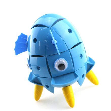 Parcae NS003 90PCS Magnetic Magic Wisdom Ball Blue Fish Blocks Various Deformation Puzzle Toys 5
