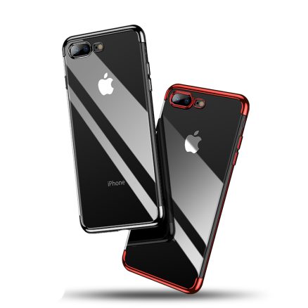 Cafele Plating Transparent Soft TPU Case For iPhone 7 Plus/8 Plus 5.5" 2