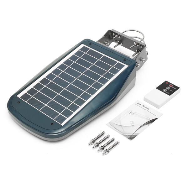 Solar Powered PIR Motion Sensor 30LED Street Light Waterproof Outdoor Wall Lamp with Remote 3 Solar Powered PIR Motion Sensor 30LED Street Light Waterproof Outdoor Wall Lamp with Remote - Image 3