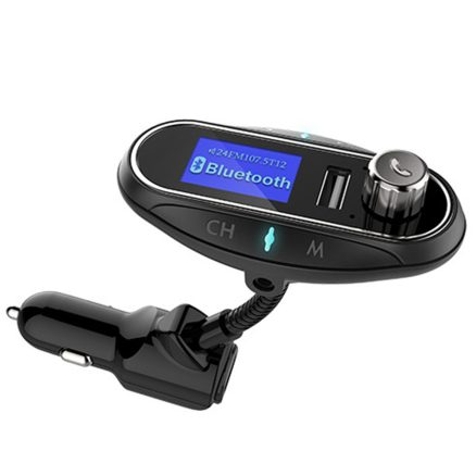KELIMA T12 Car bluetooth Kit MP3 Player Car FM Launcher Multifunctional Car Kit 3