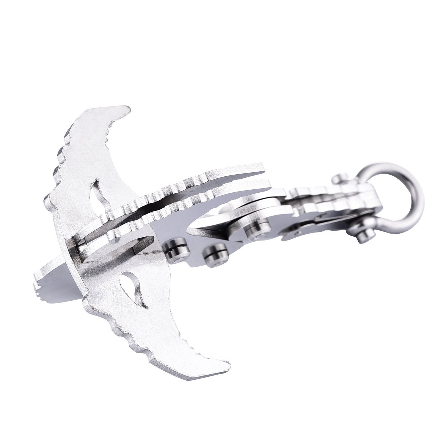 Snap Version of Outdoor Climbing Multi-functional Climbing Hook Gravity Stainless Steel 2