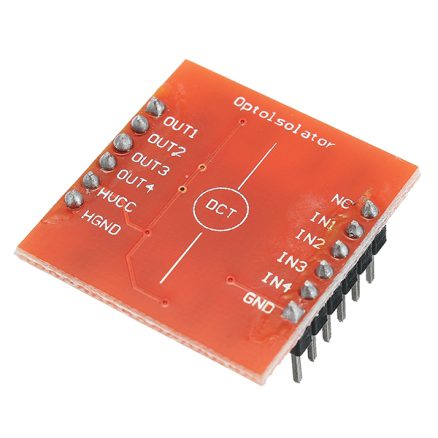 5Pcs A87 4 Channel Optocoupler Isolation Module High And Low Level Expansion Board Geekcreit for Arduino - products that work with official Arduino bo 2