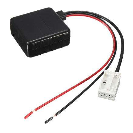bluetooth Radio Stereo Aux In Adapter Cable w/ Filter For BMW E60 E61 E63 E83 2