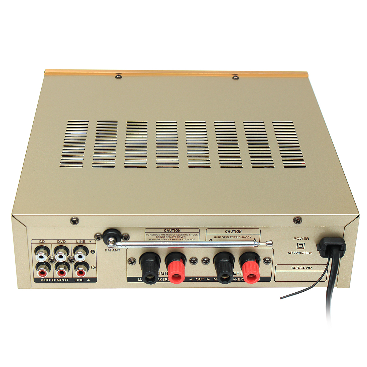 Sunbuck TAV-505BT 400W+400W HiFi bluetooth Power VU Meter Amplifier Stereo Karaoke FM USB Memory Card 3 Sunbuck TAV-505BT 400W+400W HiFi bluetooth Power VU Meter Amplifier Stereo Karaoke FM USB Memory Card - Image 3